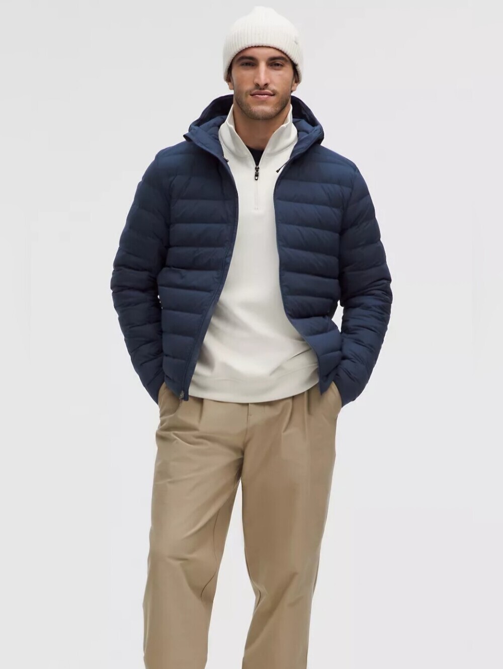 NWT Lululemon Navigation Down Hoodie Men's Size XXL CLBL Club Blue